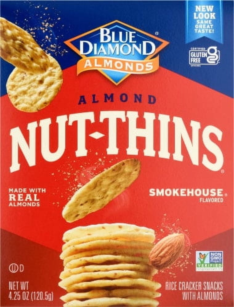 Blue Diamond Smokehouse Nut-Thins Crackers - 4.25 oz