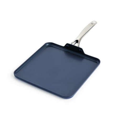 Blue Diamond 11? Ceramic Nonstick Griddle – Toxin-Free, Dishwasher, Oven, and Metal Utensil Safe