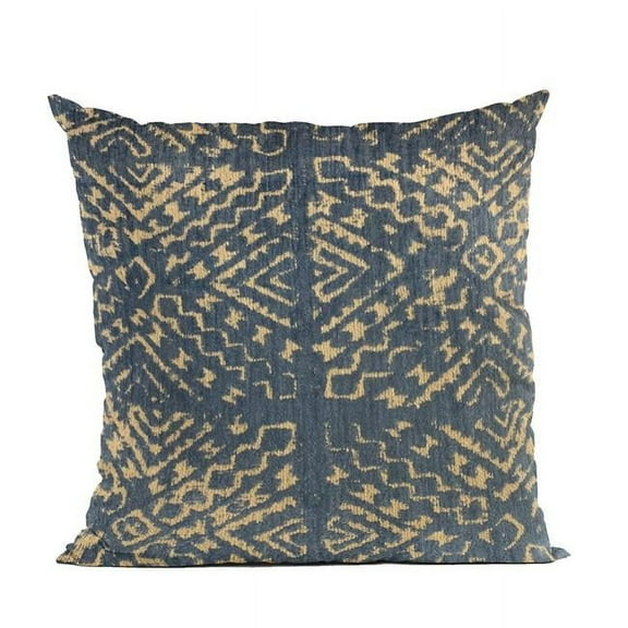 Blue Diamonds Luxury Throw Pillow - 20 x 26 in. Standard Size