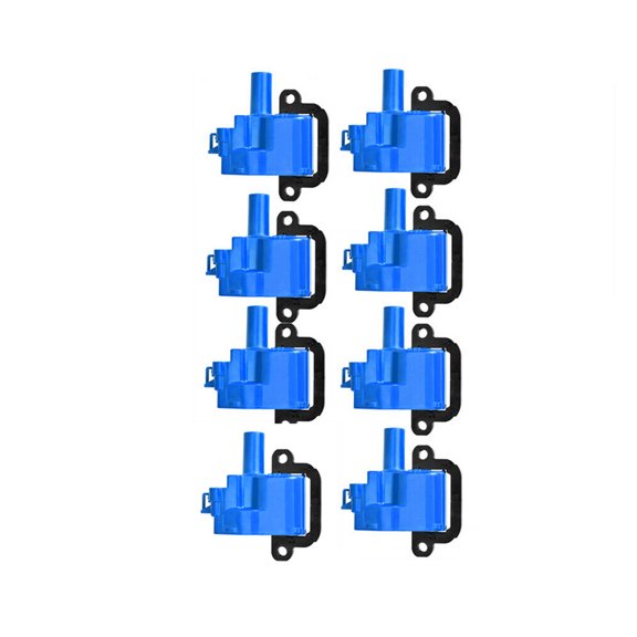 Blue Direct Ignition Coils For Cadillac Chevrolet Pontiac S1 LS6 D580 V8 UF192