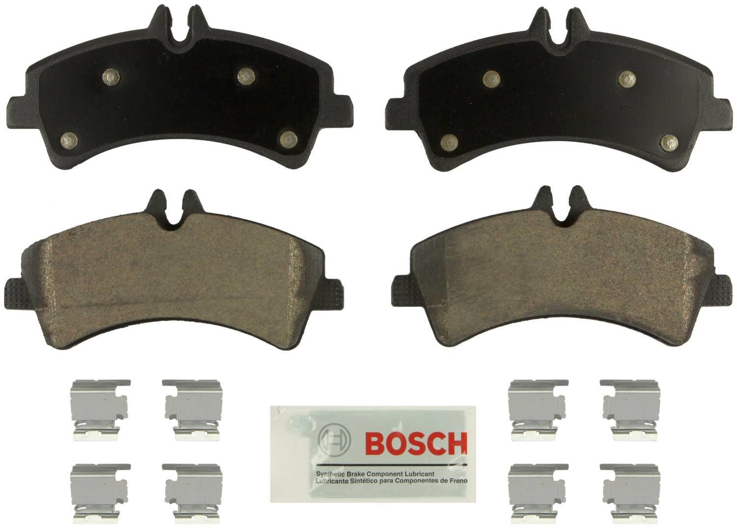 Bosch BE1318H Blue Semi-Metallic Brake Pads w/Hardware