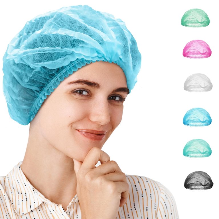 Blue Disposable Bouffant Caps, Spunbond Polypropylene Surgical Hair Covers,  1000 Count, 24 in - Walmart.com