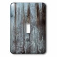 thumbnail image 1 of 3dRose, Blue Distressed Country Wood Effect, single toggle switch, 1 of 5