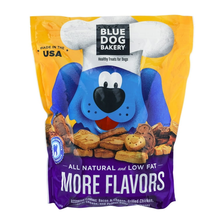 Blue treats top for dogs