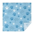 thumbnail image 1 of Blue Dog Paw Footprint Square Tablecloth,Waterproof Square Table Cover,Wipeable Spillproof Washable Table Cover for Home Kitchen Party Decor 42"X42"(107x107cm), 1 of 6