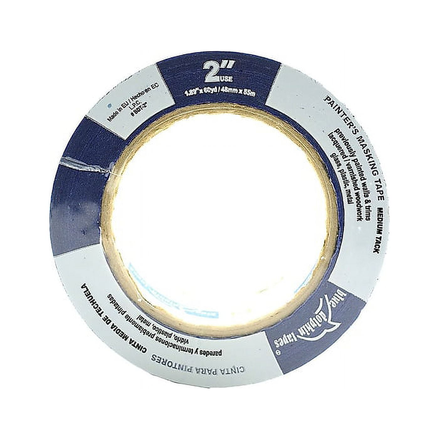 Blue Dolphin Tapes Painter'S Tape For Professionals 2 In. X 180 Ft ...