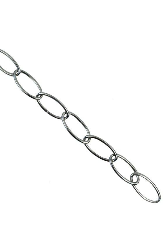 36” Chrome Round Hanging Planters with Adjustable Strong Hold Chain