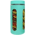 thumbnail image 1 of Blue Donuts 44oz Stainless Steel Canister with Window - Turquoise, 1 of 7