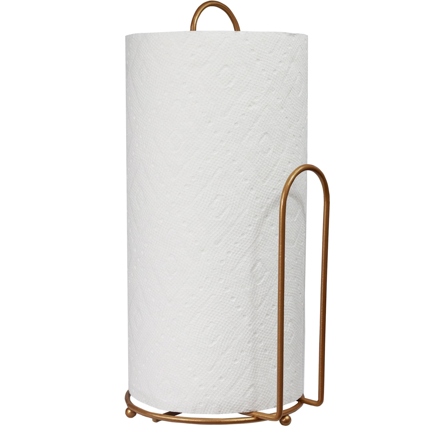 Gold Leaf Paper Towel Holder – Pink Brawn