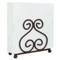 thumbnail image 1 of Blue Donuts Scroll Collection Steel Napkin Holder Freestanding Tissue Dispenser Organizer for Kitchen Countertop, Durable, Sturdy, Home Décor - Bronze, 1 of 7