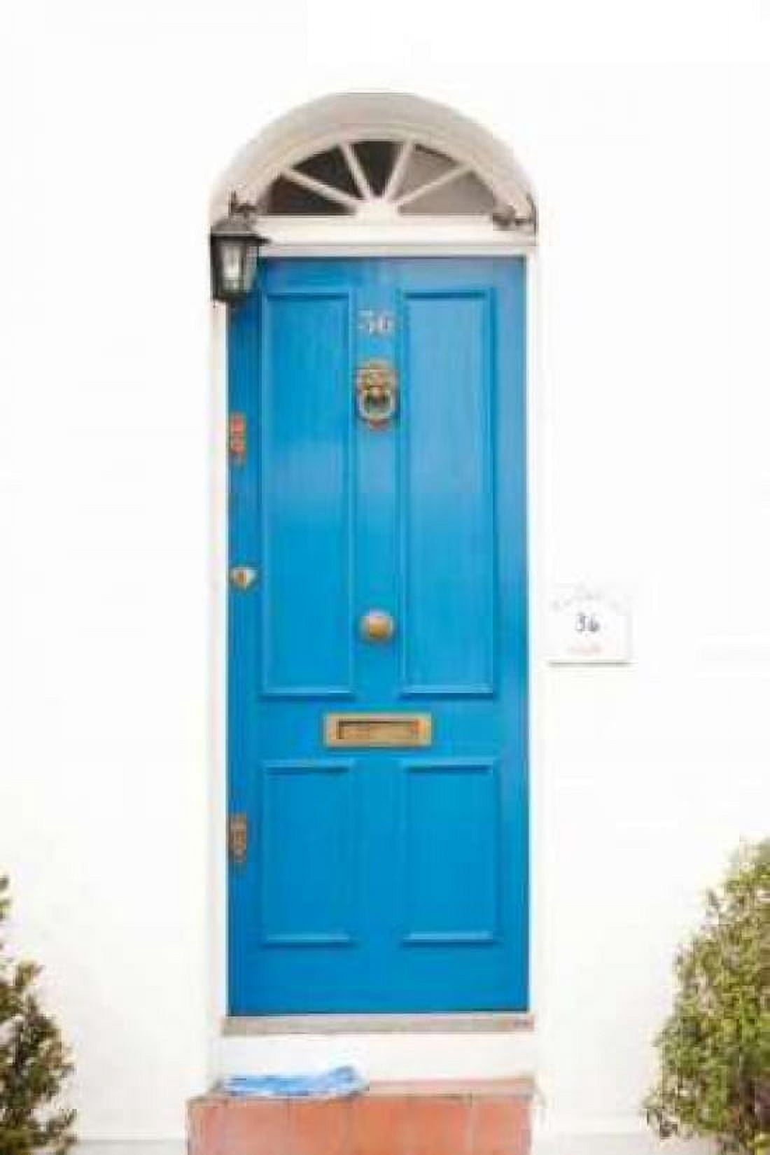 Blue Door Canvas Art - Karyn Millet (24 x 36)