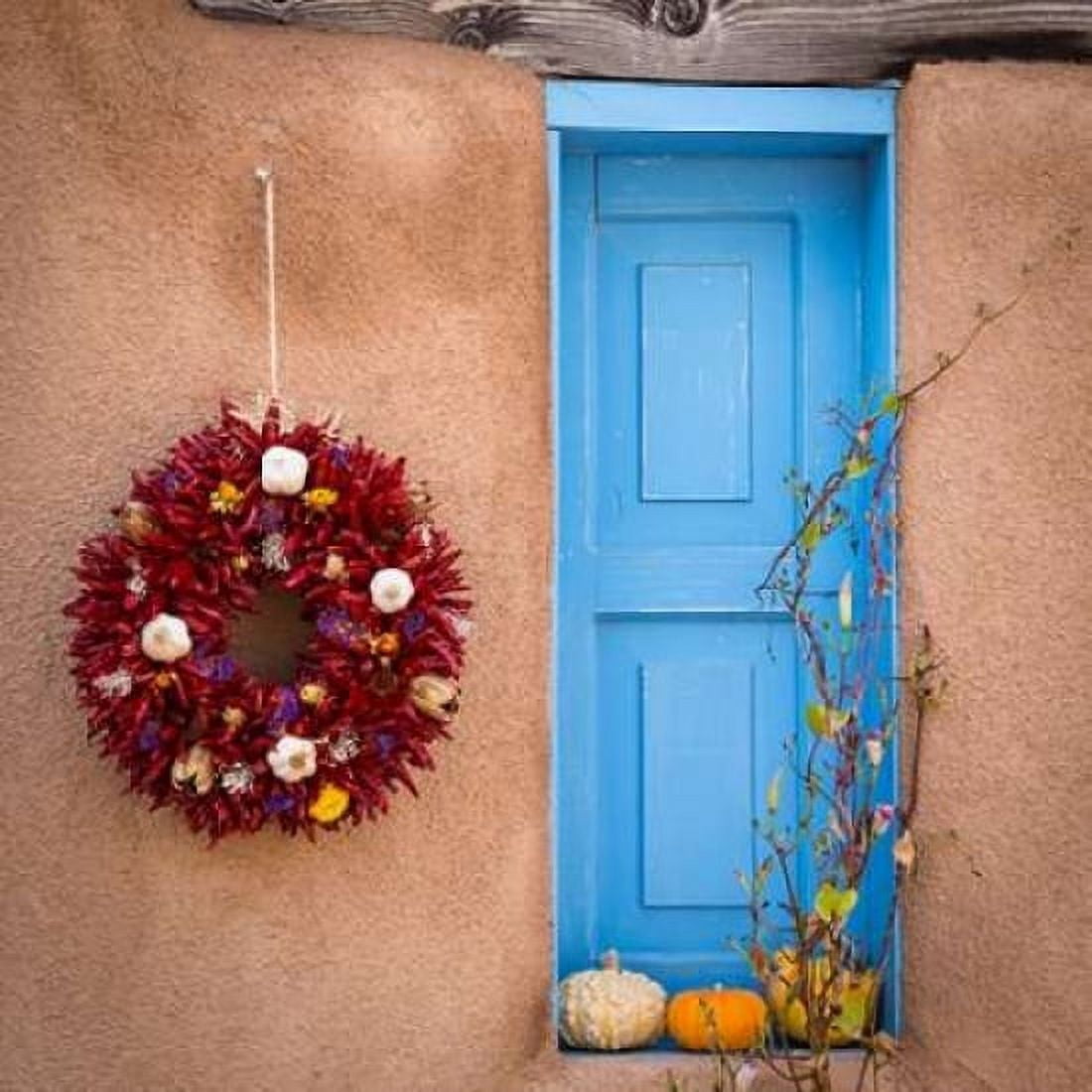 Blue Door II Canvas Art - Kathy Mahan (24 x 24)