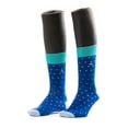thumbnail image 1 of Blue Dots Design Men Socks, 1 of 4