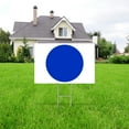 Blue Dots Yard Sign,Nebraska's Blue Dot Yard Sign,Political Yard Sign