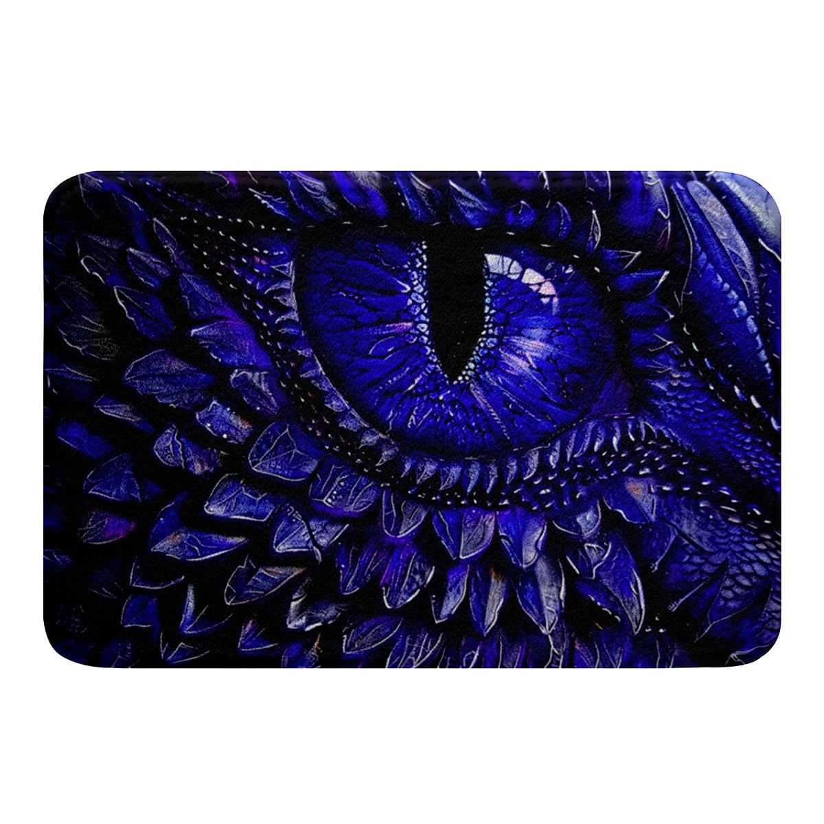Blue Dragon Eye 20"x32" Rug for Boys,Antique 3D Dragon Floor Mats