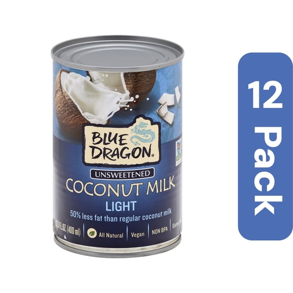 Blue Dragon Light Coconut Milk 13.5 oz (Pack Of 12)