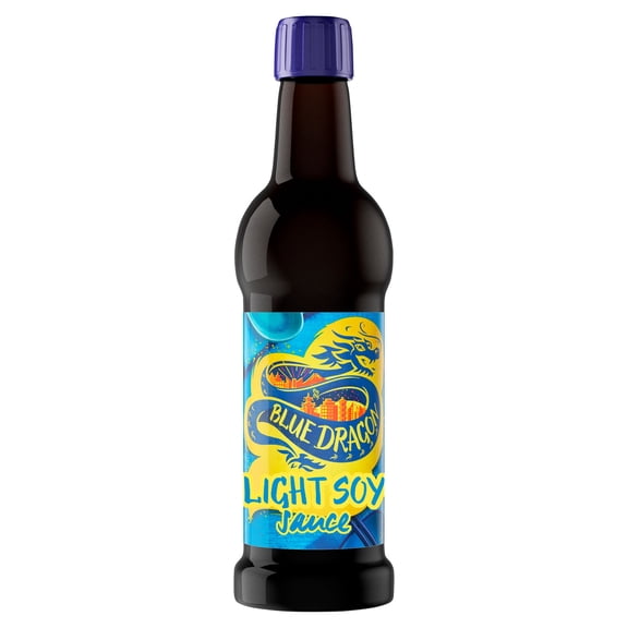 Blue Dragon Light Soy Sauce 375ml, Imported from Britain