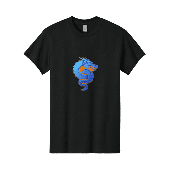 Blue-Dragon Mens Graphic Tee, 100% Cotton, Casual Summer Wear BAA173