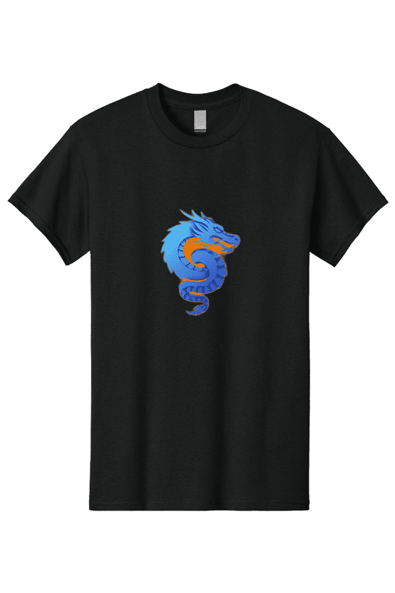 Blue-Dragon Mens Graphic Tee, 100% Cotton, Casual Summer Wear BAA173