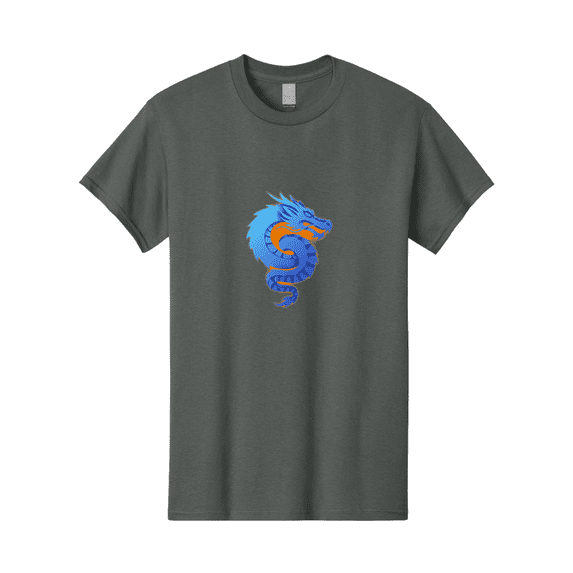 Blue-Dragon Mens Graphic Tee, 100% Cotton, Casual Summer Wear BAA173
