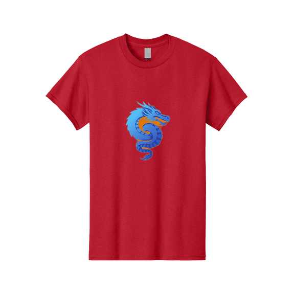 Blue-Dragon Mens Graphic Tee, 100% Cotton, Casual Summer Wear BAA173
