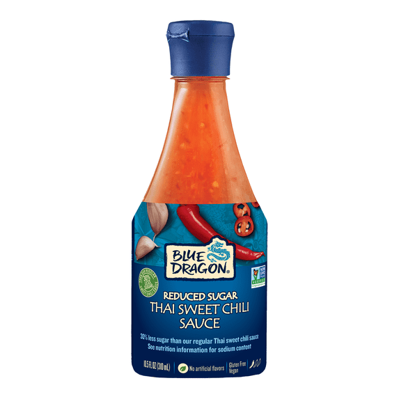 Blue Dragon Reduced Sugar Thai Sweet Chili Dipping Sauce, 10.5 fl. Oz ...