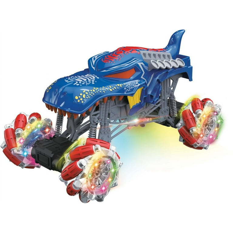 Blue Dragon Remote Control Racer Speed Car - LED Wheel Lights