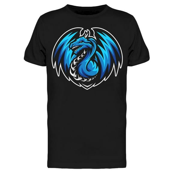 Blue Dragon Sport Team T-Shirt Men -Image by Shutterstock, Male Large