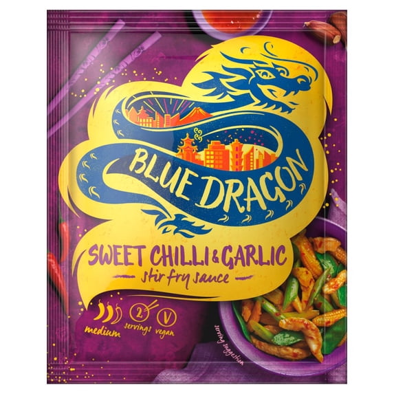 Blue Dragon Sweet Chilli Garlic Stir Fry Sauce 120g (pack of 12)