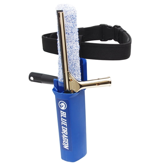 Blue Dragon Window Cleaning Holster Bucket on a Belt Tool Set