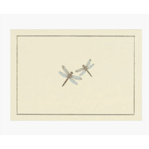 Blue Dragonfies Boxed Note Cards (14 Cards, 15 Envelopes)