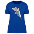 thumbnail image 1 of Blue Dress Young Fairy Thinking Tee Women's -Image by Shutterstock, 1 of 1