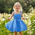thumbnail image 1 of Blue Dresses for Girls Spaghetti Strap Girls Formal Dress Girls Wedding Dress Little Girl Dresses 12 Years, 1 of 3