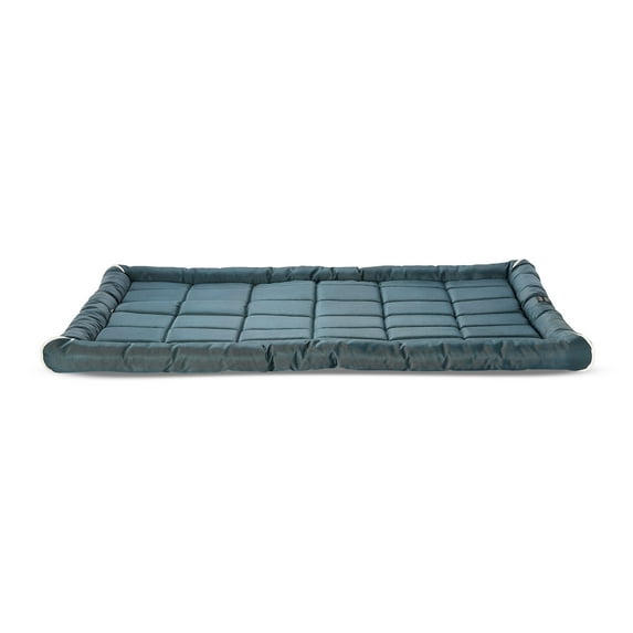 Vibrant Life Durable and Water Resistant Crate Pad, Blue, Extra Large, 27" x 41"