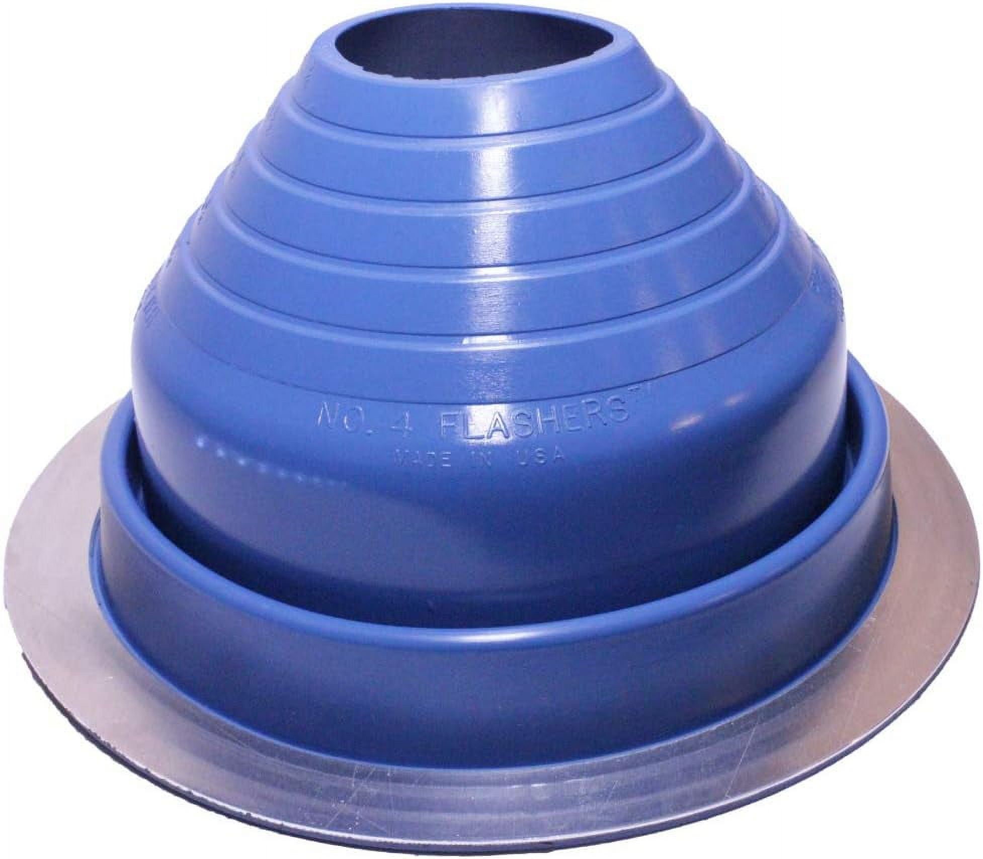 Blue EPDM Flexible Roof Jack Pipe Boot Metal Roofing Pipe Flashing