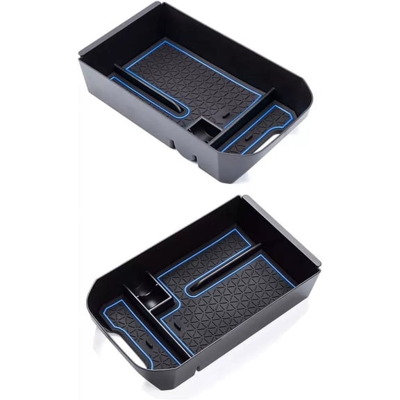 Blue Edge Center Console Storage Tray for RAV4 2019-2024 Models