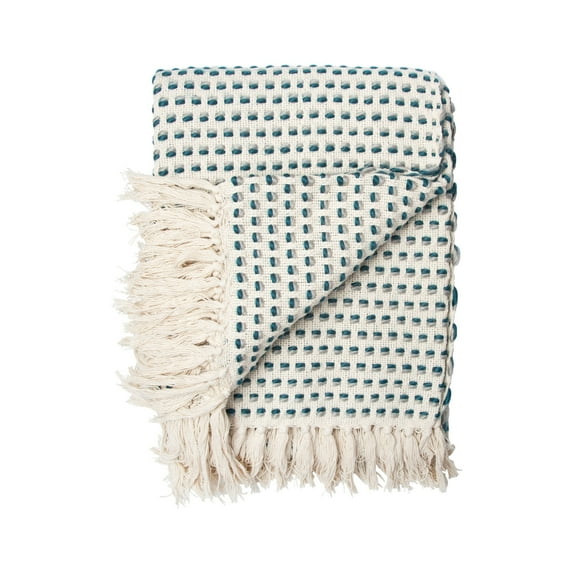 Blue Elba Woven 50" x 60" Throw Blanket