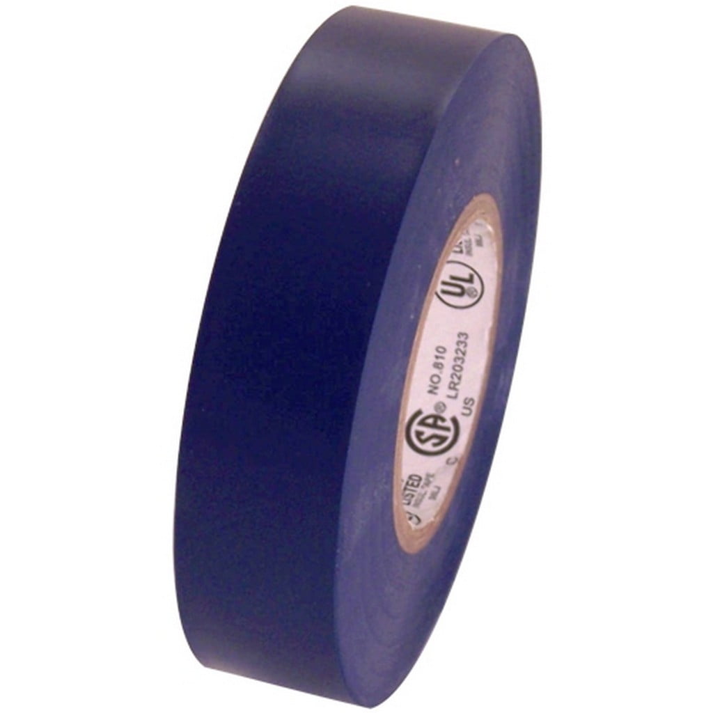 Blue Electrical Tape 3/4 X 66 Ft Roll 7 Mil