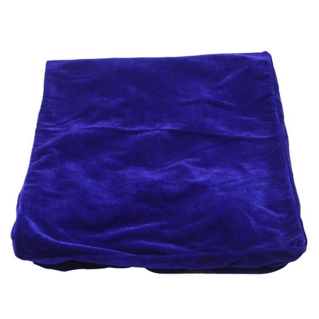 Blue Elegant Velvet Piano Double Stool Cover Stool Seat Cover Decor