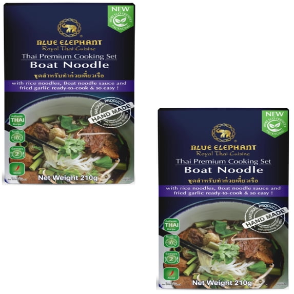 Blue Elephant Boat Noodles Cooking Set 2PK
