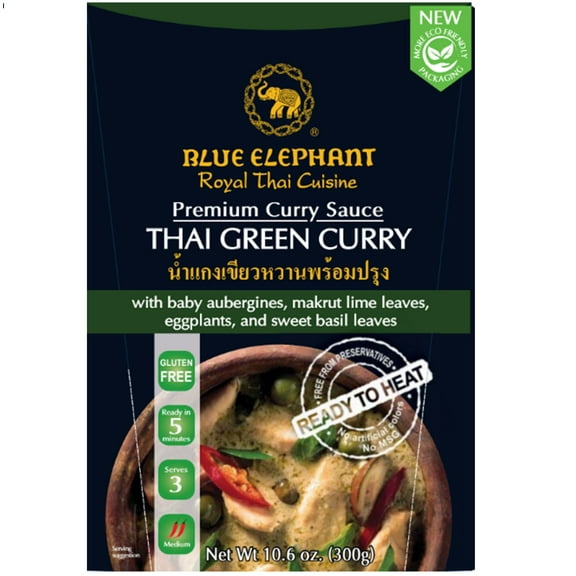 Blue Elephant Green Curry Sauce
