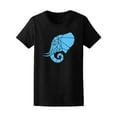thumbnail image 1 of Blue Elephant Modern Design T-Shirt Men -Image by Shutterstock, Male 3X-Large, 1 of 2