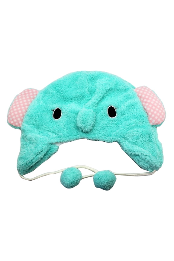 Blue Elephant Plush Hat ( Kid size )