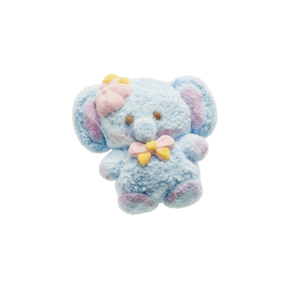 Blue Elephant Squeeze Play Sets Medium Soft Plush Squeeze Sensory Play Sets Colorful Stretchy Relaxation Squeeze Play Sets for All Ages Adults Home Desk Decor 1 Pack