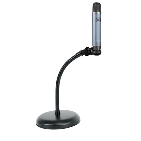 Blue Ember Side-Address Cardioid Condenser Recording Microphone+Gooseneck Stand