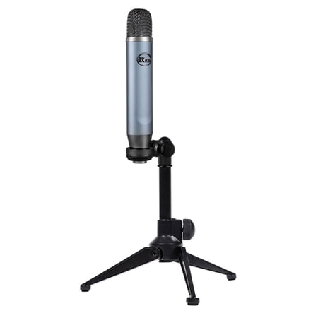 Blue Ember Side-Address Cardioid Condenser Recording Microphone Mic+Tripod Stand