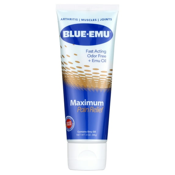 Blue-Emu Maximum Pain Relief Cream for Arthritis, Muscles, and Joints, 3 oz