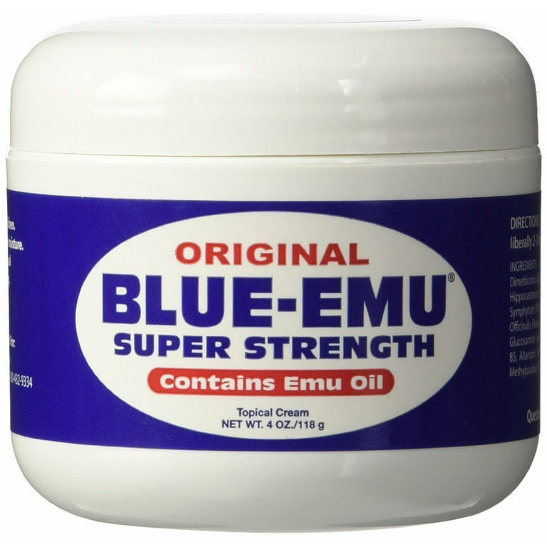 Blue-Emu Original Super Strength Pain Relieving Cream - 4 oz jar