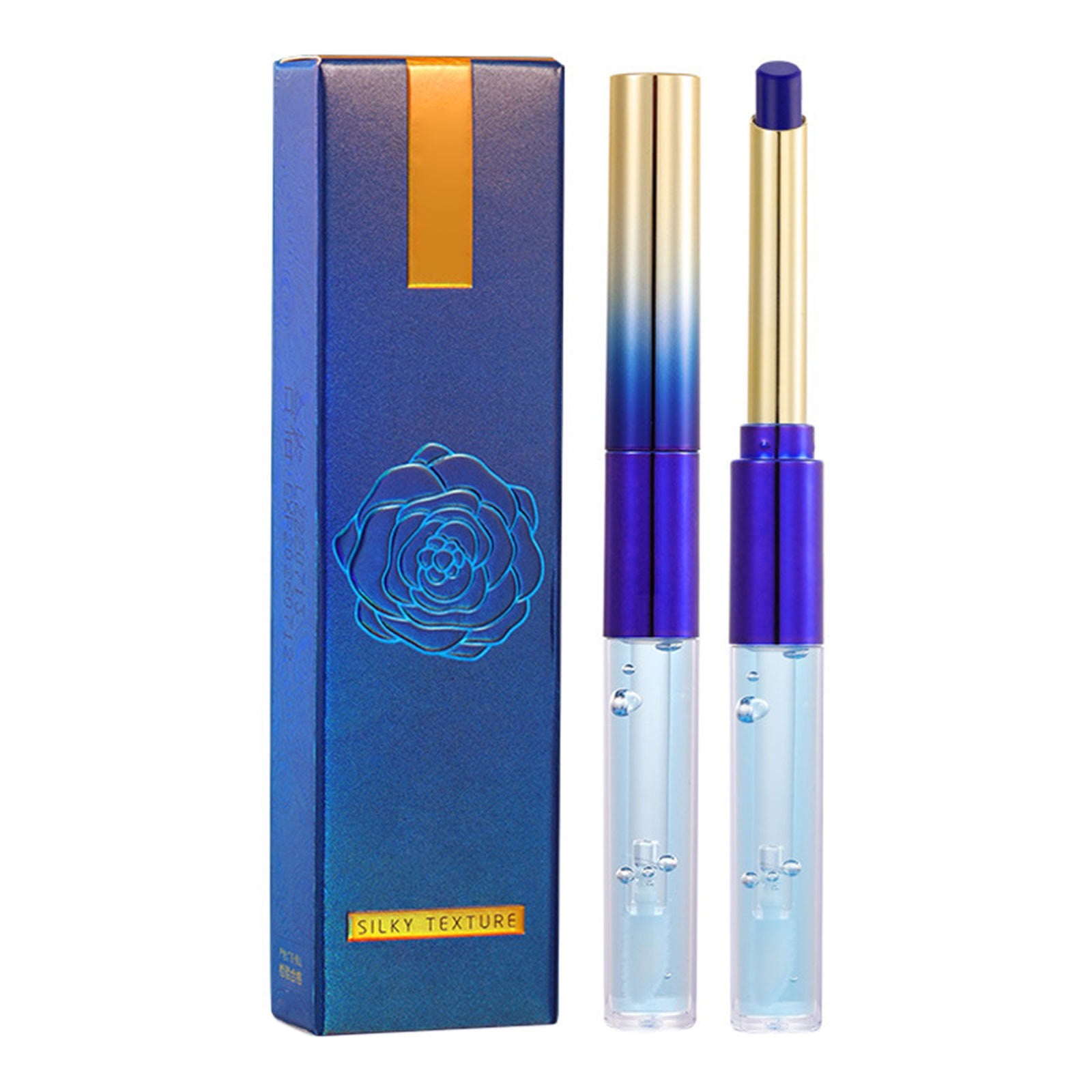 Blue Enchantress Non Stick Cup Color Changing Lipstick Raincoat Set