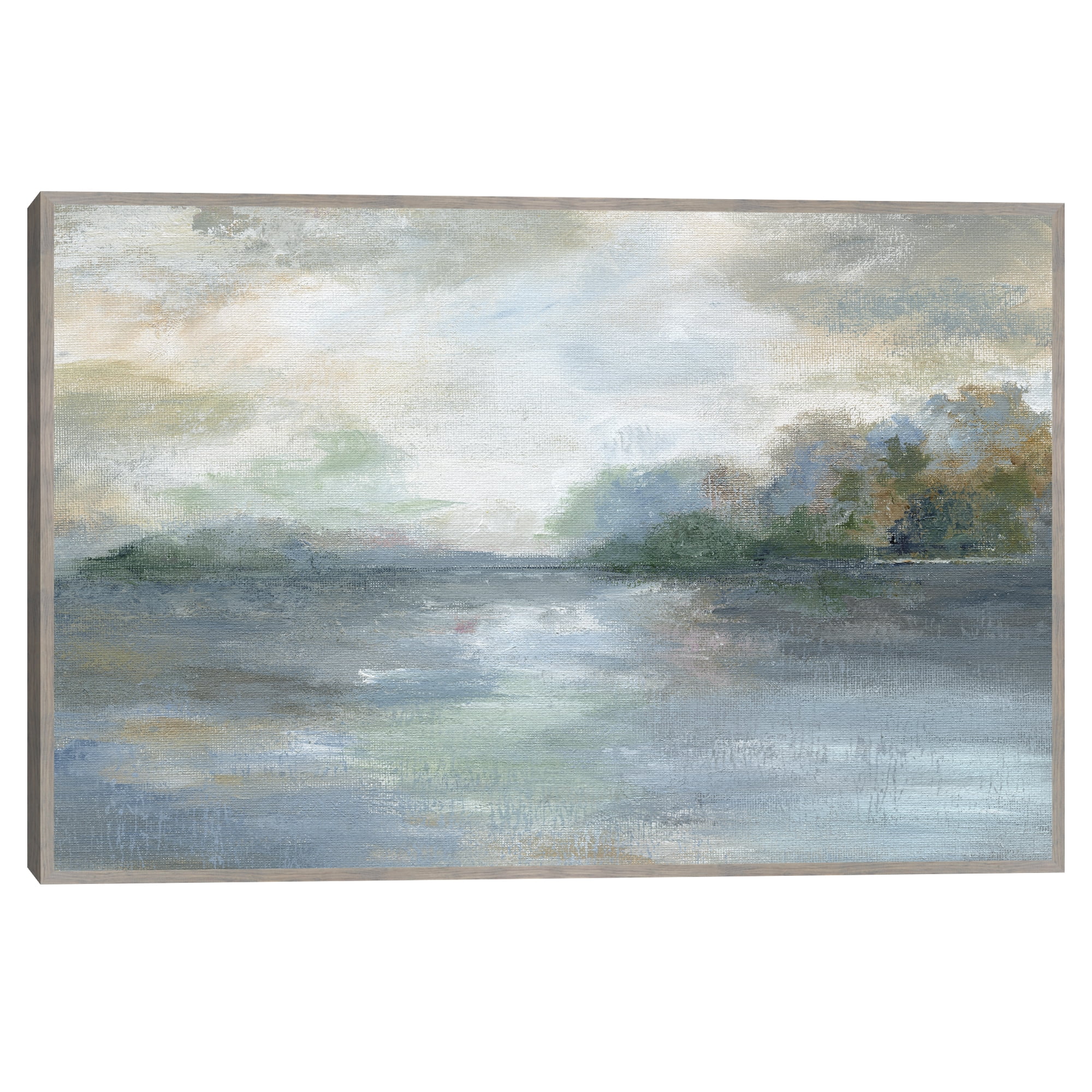 Blue Ethereal by Nan Framed Canvas Art Print